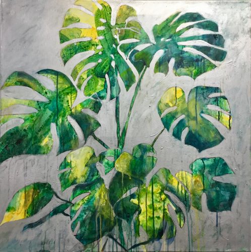Fensterblatt 70 x 70 cm